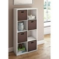 thumbnail image 3 of ClosetMaid 4583 Bookcase Open Back 8-Cube Storage Organizer, White (2 Pack), 3 of 6