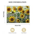 thumbnail image 2 of Nawypu Canvas Prints Wall Art Abstract Board Paintings 1 panel Wall Art for Bedroom Rustic Sunflower Kitchen Decor Yellow Vintage Wall Decor Sunflowers Framed for Living Room Bedroom Office, 2 of 5