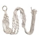 thumbnail image 2 of Fiudx Cesta Colgante Europea, Percha Decorativa de Malla, Cuentas de Madera Natural, Diseño de Tejido Flexible, Ideal para Jardinería Interior, Decoración de Paredes, Uso En La Oficina y El Hogar, 10, 2 of 4