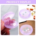 thumbnail image 4 of Miangastore 3Pcs Travel Pill Container Plastic Pill Organizer Daily Medication Pill Container Small Tablet Holder, 4 of 9