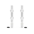 thumbnail image 1 of Replacement Balloon Glass Straw with O Ring adapter for Extreme q Accessories 2pcs WHITE, 1 of 1