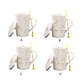 thumbnail image 2 of Matsuzay Taza de cerámica de constelaciones blancas, gran capacidad para los antojos de café, taza de café con tema de constelaciones Cocina y Comedor acuario blanco, 2 of 6