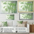 thumbnail image 4 of Designart "Bamboo love Dream VII" Floral Floater Framed Canvas Art Print, 4 of 7
