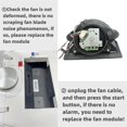 thumbnail image 2 of Vacuum Engine Fan Motor for T5/T8/DX Series/DV Series, 2 of 5