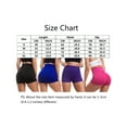 thumbnail image 3 of Women Sport Yoga Booty Shorts Mini Hot Pants Casual Leopard High Waist Leggings for Bike Gym Workout, 3 of 7