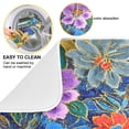 thumbnail image 2 of Iauyy Dish Drying Mat for Kitchen Counter, Super Absorbent & Hanging 16x18 / 18x24 Inch (S/M) Exquisitely Intricate, 2 of 8