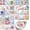 Assorted Floral, variant on HomeMate 30 Pack Decoupage Napkins, 10 Styles Blue and White Floral Paper Napkins | Chinoiserie Decorative Decoupage Napkin Printed Cocktail Paper for Summer DIY Crafting Birthday Party Baby Shower