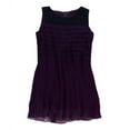 thumbnail image 2 of French Connection Womens Caitliing Stripe Shift Dress, Purple, 8, 2 of 2