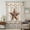 Brown Ivory, variant on Western Texas Star Retro Sheer Curtains 72 Inches Long for Living Room, Country Farmhouse Light Blue Brown Wooden Light Filtering Privacy Drapes, Breathable Semi Sheer Window Treatment for Bedroom