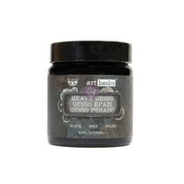 PRIMA MARKETING INC Art Basics - Heavy Gesso - Black (8.5 fl. oz.) UPC 655350961459