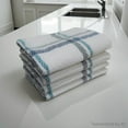 thumbnail image 3 of Mainstays 4-Piece Kitchen Scrubber Dishcloth Set, Blue Stripe, 3 of 7