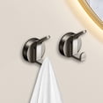 thumbnail image 4 of Gancho con ventosa para puerta, soporte de baño con doble gancho, impermeable, no metálico, diseño de montaje en pared, para cocina y baño, agarre resistente, inoxidable, ideal para viajes,, 4 of 8