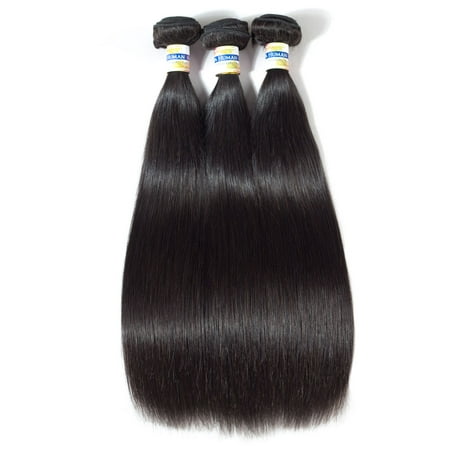 YYONG Hair Product Brazilian Virgin Hair Straight 3 Pcs Lot Weave Bundles Unprocessed Human Hair Free Shipping,