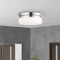 thumbnail image 4 of Livex Lighting Stratus 2 Light Polished Chrome Ceiling Mount or Wall Mount, 4 of 11