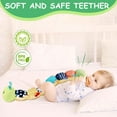 thumbnail image 5 of Baby Boy Toys for 0 3 6 9 12 Months, Soft Tummy Time Toy with Multi Textures,Rattle,Crinkle,Newborn Baby Stuffed Animal Toy, Baby Gift,Caterpillar, 5 of 7