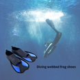 thumbnail image 3 of Palmes de Plongée Professionnelles pour Adultes, Chaussures de Natation Réglables en Silicone, Longs Revers de Plongée Submersibles, 3 of 8