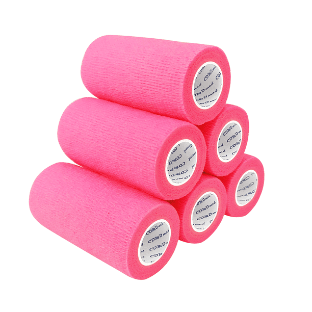 COMOmed Self Adhesive Bandage Medical First Aid Tape Type 4" x 5 Yards