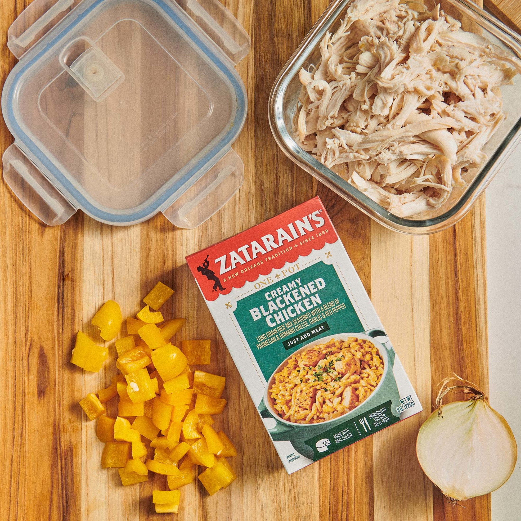 Zatarain's Creamy Blackened Chicken Rice Mix, 8.0 oz