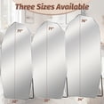 thumbnail image 7 of Antok Full Length Mirror 71" x 32" Large Floor Mirror Standing Mirror, Aluminum Wavy Frame, Wall Mounted or Leaning, Decorative for Living Room Bedroom Entryway, Sliver, 7 of 7