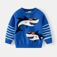thumbnail image 6 of Otqutp Girls Warm Tops Babys Girls Boys Animals Spring Winter Long Sleeve Clothes Pullover Sweater Shirts Fall Winter Tops Warm Clothes(B,4-5 Years), 6 of 6