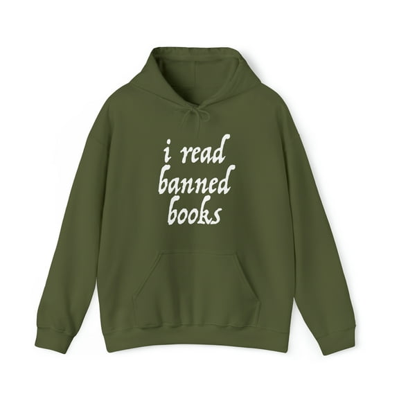 Banned Books Lover Writer Reader Bookworm Hoodie, Gifts, Hooded Sweatshirt