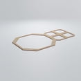 thumbnail image 4 of Ekena Millwork 39 1/4"W x 23 7/8"H x 1/4"T Large Johnston Decorative Fretwork Wood Wall Panels, Birch, 4 of 18