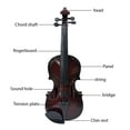 thumbnail image 5 of moobody Practice Violin Simulated Violin Kit for Beginners, Exquisite Workmanship, Adjustable Strings, 5 of 7
