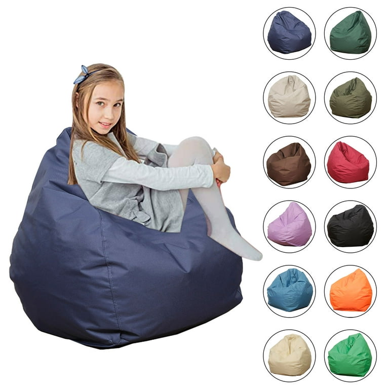 Pudcoco Bean Bag Inner Liner Without Filler Easy Cleaning, Bean Bag Insert  Replacement Cover Lazy Lounger Sofa Zipper Opening 