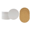 thumbnail image 3 of Creative Hobbies Ceramic Tiles 12-Piece Cork Coaster, 3 of 4