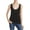 Black, variant on WE THE FREE Womens New 1709 Orange Sleeveless Scoop Neck Casual Top L B+B