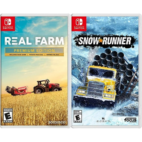 Real Farm: Premium Edition - Nintendo Switch & Snowrunner (NSW) - Nintendo Switch