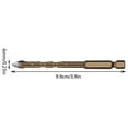 thumbnail image 3 of Ceramic Tile Drill Bits Cross Four Blade Drill Bit Ceramic Tile Hexagonal Handle Brick Wall Cement Ceramic Perforated Drill Drill Bit for Ceramic Tile, 3 of 3
