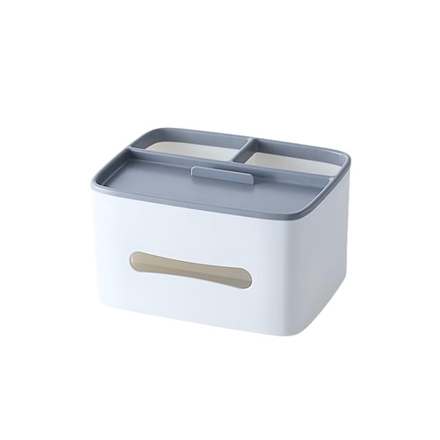 Almacenamiento Multifuncional, Caja Dispensadora De Pañuelos, Soporte Para Servilletas, Organizador Para Baño, Cocina Y Oficina Methold HA041357-02