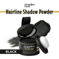 thumbnail image 2 of Seamless Hold Hairline Shadow Powder - Waterproof Hairline Shadow for Instant Coverage, Root Concealer Powder, Fills Thinning Hair for Women and Men, Root Touch Up Hair Powder (Black), 2 of 11