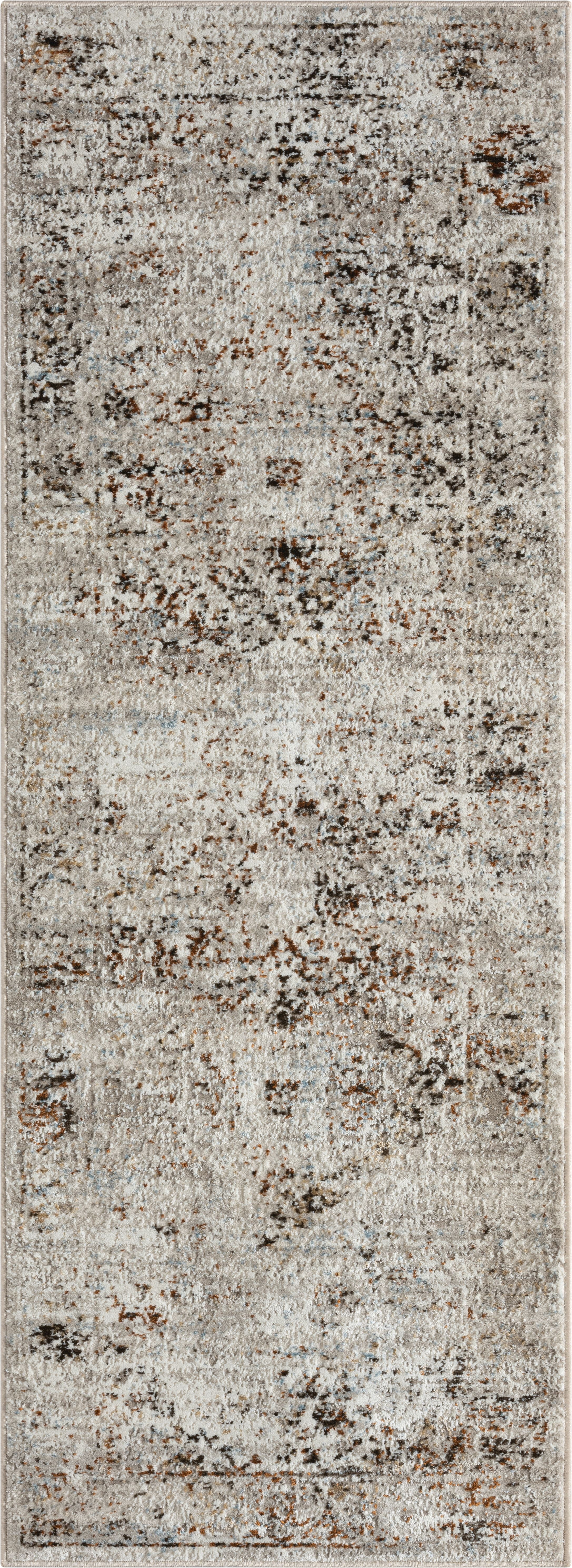 United Weavers Nelson Amos Transitional Medallion Runner Rug, Blue, 2'7" x 7'2"