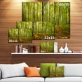 thumbnail image 3 of Panorama de Forêt Automnale Verte - Impression d'Art sur Toile Paysage, 3 of 4