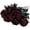 Wine Red, variant on Dolicer 10 Pcs 16 Inch Halloween Decor Silk Dahlias Stems Artificial Flowers, Faux Halloween Flowers Arrangements Fall Decorations