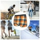 thumbnail image 4 of Balery Warm Orange Plaid Calzoncillos bóxer para hombre, ropa interior de algodón suave y transpirable con cinturilla de nailon-Small, 4 of 5