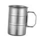 thumbnail image 2 of Taza para beber, taza para acampar con mango plegable, taza para bebidas de agua, portátil reutilizable 308ml, 2 of 8