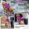 thumbnail image 3 of Arnés para perros Rabbitgoo Escape Proof de cuerpo entero en L, morado, 3 of 8