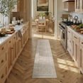 thumbnail image 3 of PureCozy 3'x10' Runner Rugs for Hallway Entrance Bedroom Entryway Kitchen Non Slip Oriental Traditional Vintage Beige Washable Runner Rugs, Beige, 3 of 7