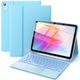 thumbnail image 1 of Funda con teclado CHESONA para iPad 10ª generación de 10,9 pulgadas, color azul cielo, 1 of 9