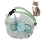 thumbnail image 4 of Corbatas De Flores Para Cachorros, Collar De Flores Ajustable De Moda Para Mascotas Hecho A Mano Para Cumpleaños Para Bodas EOTVIA No, 4 of 6