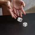 thumbnail image 4 of Miangastore 2 Pcs Jeux de Boisson dés Cube Boisson dés Boisson Accessoires de Jeu pour Bar Pubs, 4 of 8