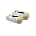 thumbnail image 4 of Fuzzy Babba Women's Coffee 3D Plush Slippers, 1-Pack, Sizes XS/S, M/L, L/XL, 4 of 7