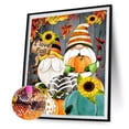 thumbnail image 2 of Cuadros Decorativos Kit de póster de gnomo de Navidad 5D con pintura de diamante de taladro redondo completo DIY (yn005) Likrtyny embutido en tela, 2 of 9