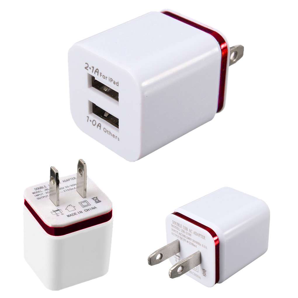 yingyy Universal USB Phone Charger phone charger plug Dual USB Ports