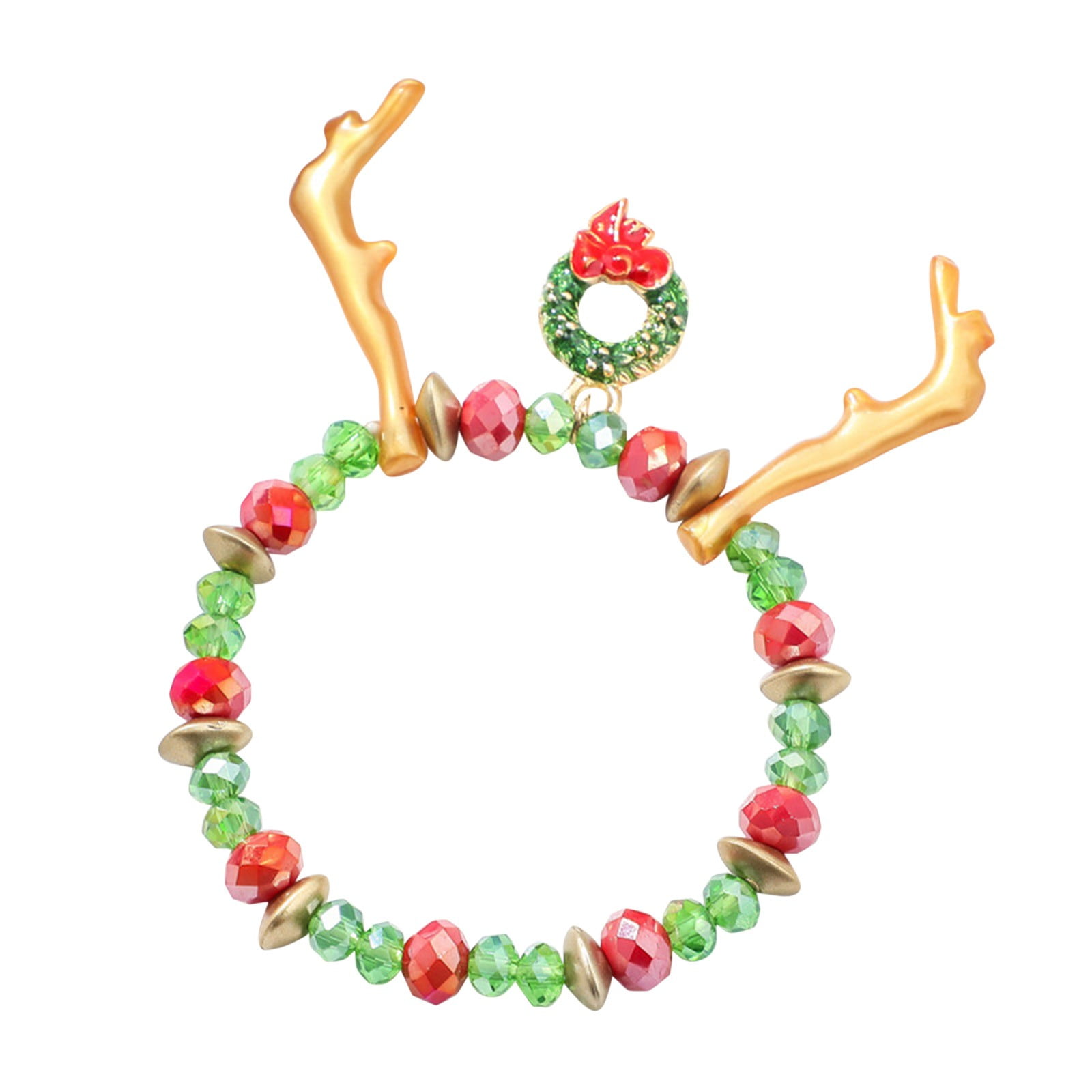 Valentines Day Gifts Newest Christmas Beads Bracelet Candy Bracelet