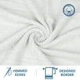 thumbnail image 4 of Casa Lino 26Pcs Washcloths (12" x 12") - 100% Cotton, 400GSM, Ultra Soft & Highly Absorbent (White), 4 of 6