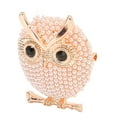 thumbnail image 1 of Brooch, Unique Owl Brooch Retro Delicate Workmanship Easy Matching  For Shirts, 1 of 8